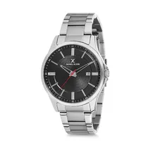 Relógio Analógico Masculino Daniel Klein Premium DK12229-1 - Prata e Preto