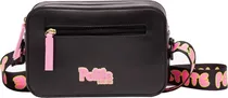 Bolsa Petite Jolie PJ11257IN - Preto Bubble Pink