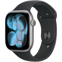 Apple Watch Series 11 46 MM/M/L MEV44LW A3333 GPS - Space Gray Aluminum/Black Sport  Apple Watch...