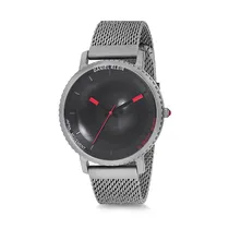 Relógio Analógico Masculino Daniel Klein Premium DK12124-1 - Prata e Preto