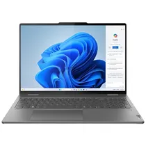 Notebook Lenovo Yoga 7 16AHP9 (83DM0003US), AMD Ryzen 7 8840HS 3.30GHZ (5.1GHZ), 16GB Ram, 1TB SSD, Tela 16" Touch 360° Wuxga, Windows 11 Home, Inglês, Arctic Cinza