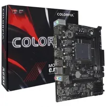 Placa Mãe FM2+ Colorful C.A68M-e V15  Placa Mãe F...