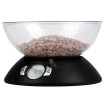 Balança de Cozinha Berlinger Haus com Tigela Preta 5KG