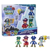 Set de 4 Figuras PJ Masks Héroes Piratas