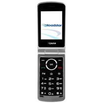 Celular Roadstar Flip+ R36 Dual Sim Camera VGA e Radio FM - Preto