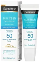 Protetor Solar Facial Neutrogena Sun Fresh Hydro Boost SPF50+ (40ML)
