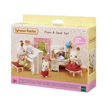 Kit de Juego Epoch Sylvanian Families Piano & Desk Set 5284