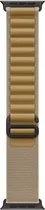Pulseira Apple Alpine Loop Tan/Black Titanium 49MM (L) MYQ23AM