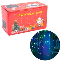 Luzes Pisca Pisca Cascata Natalina 300LED 8M Colorido 110V