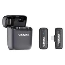 Microfone Inalambrico Satellite A-MK141 Sem Fio USB-C Preto