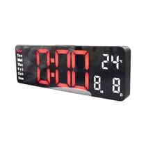 Relogio Digital Parede Sate AC-T6812 LED Laranja
