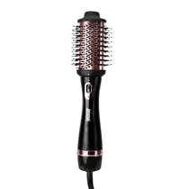 Escova Secadora Eletrica Onida ON-1033 / 5 Em 1 / 1400W / 3 Temperaturas / Bivolt - Preto/ Rose Gold