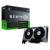 Placa de Video MSI Ventus 2X Oc Nvidia Geforce RTX-5060 8GB GDDR7 - V537-033