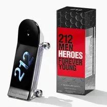 Per. Carolina Herrera 212 Men Heroes Edt 90ML Prata