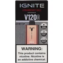 Ignite V120 Pro Rose Gold Strawberry Razz