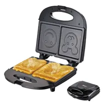 Sanduicheira Eletrica Raf R.521 / 750W / 220-240V ~ 50/60HZ - Preto  Sanduicheir...