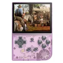 Console Portatil Anbernic RG35XX Tela 3.5" - Roxo