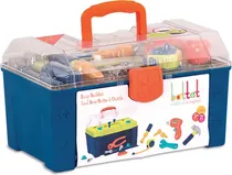 Battat Interactivo Caja de Herramientas de Juguete Del Constructor Ocupado Plastico +3 Años Multicolor