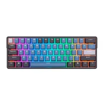 Teclado Royal Mecanico RK61PLUS RGB s/f Indigo Switch SKY Cyan