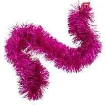 Festão Natal Grossa 2 Metros Rosa Fuscia