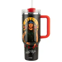 Copo Térmico Weedoo de 1.2 Litros - Axl Rose (Preto)