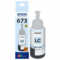 Cartucho de Tinta Epson T673520 - Cian Claro