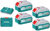 Kit de Bateria e Carregador de Ion de Lítio P20S Total TFBCLI20244