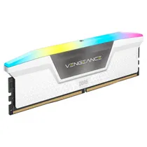 Mem DDR5 32GB 6000 Corsair Vengeance RGB Whi 16X2 CMH32GX5M2B6000C36W White