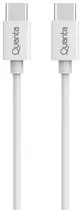 Cabo USB-C A USB-C Quanta Essentials QTCTC70 5A Fast Charge 1 Metro