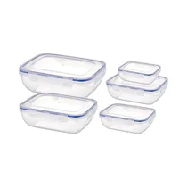 Set de Tápers Bager Cook&Lock BG-553 5 Piezas