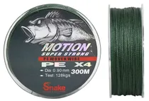 Linha Multifilamento Snake Motion 4X 0.90MM 128KGS 300M