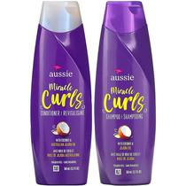 Kit Aussie Miracle Curls Shampoo + Condicionador  360ML