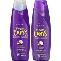 Kit Aussie Miracle Curls Shampoo + Condicionador – 360ML