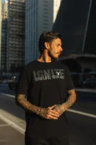 Ignite Remera Regular Your Life Masculino 61008 Negro (T)P