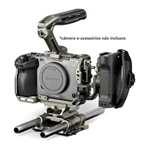 Tilta Kit Pro V2 Gaiola para Câmera Sony FX3 e FX30 Cinza Titânio