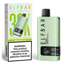 Elfbar Te 30K Green Apple Ice