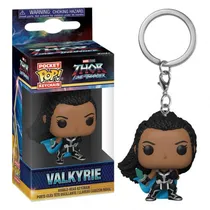Funko Pop Keychain Marvel Thor Love Thunder Valkyrie 62418