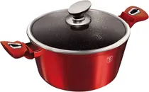 Caçarola Berlinger Haus Metallic Line Burgundy Edition 24CM - BH-1257N