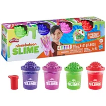 Play-Doh Nickelodeon Slime Kit 4 Rainbow - Fiesta de Colores