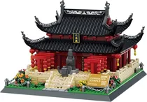 Blocos de Construção Architecture Confucius Temple Wange - 5241 (966 Peças)