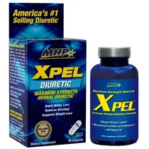 MHP Vitamina MHP Xpel Diuretic 80 Capsulas Plastico Azul
