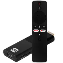 Adaptador para Streaming Im TV Stick com Wi-Fi e Bluetooth - Preto