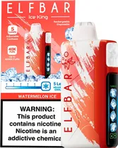 Vape Descartável Elf Bar Ice King - Watermelon Ice 40000 Puffs