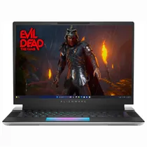 Notebook Gamer Alienware X16 AW16R2-9503SLV-Pus Intel Core Ultra 9 185H Tela QHD+ 16" / 32GB de Ram / 1TB SSD / Geforce RTX4080 12GB - Lunar Prata (Ingles)