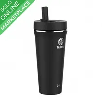 Takeya Termos Y Vasos 51653 24OZ700ML Onyx 6530 Acero/Metal 22.6 CM Alto X 10CM Ancho X 10 CM Ancho Boca Onyx
