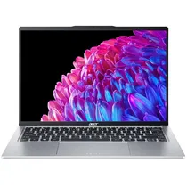 Notebook Acer Swift Go 14 SFG14-73T-75FA 14" Intel Core Ultra 7 155H de 16GB Ram/1TB SSD - Pure Silver