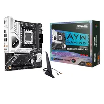 Placa Mae Asus B850M-Ayw Gaming Wifi DDR5 Socket AM5 Chipset B850 Micro ATX