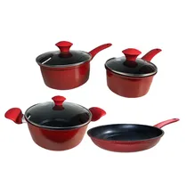 Kit de Panela La Francesa/Vermelha/7 Peças