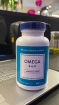 The Vitamin Shoppe Vitamina Omega 3-6-9 120 Soft Plastico Azul