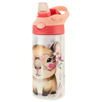 Garrafa Térmica Quencher XL350 - 500ML - com Canudo - Rosa